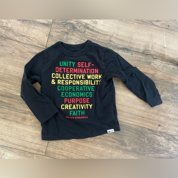 Gap Kids - Kwanza Crew Shirt - Toddler 2T - Picture 1 of 3